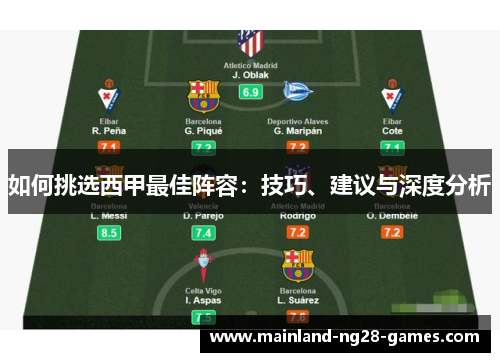 如何挑选西甲最佳阵容:技巧、建议与深度分析 如何挑选西甲最佳阵容:技巧、建议与深度分析