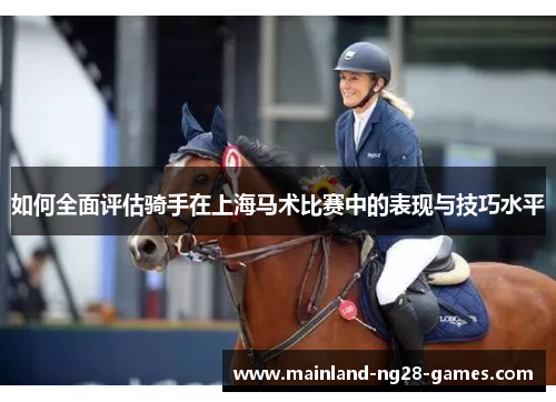 如何全面评估骑手在上海马术比赛中的表现与技巧水平