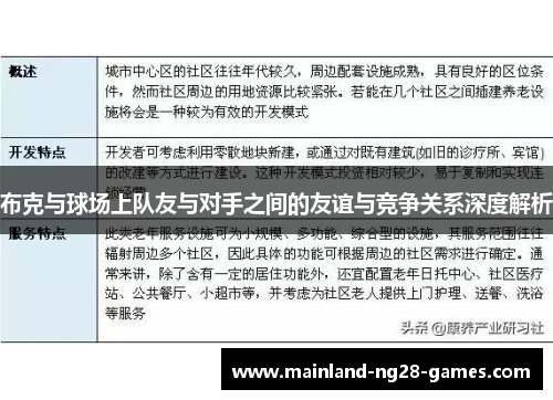 布克与球场上队友与对手之间的友谊与竞争关系深度解析