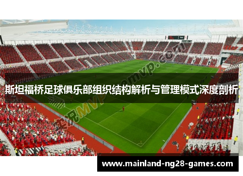 斯坦福桥足球俱乐部组织结构解析与管理模式深度剖析