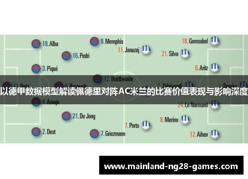 以德甲数据模型解读佩德里对阵AC米兰的比赛价值表现与影响深度